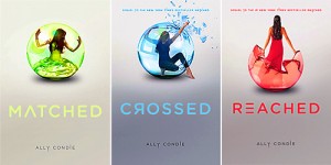 Matched trilogy: Descriptions about all the books in the trilogy