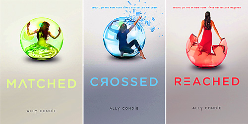 The Matched trilogy Matched, Crossed, and Reached
In courtesy of tumblr.