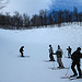 This is people skiing down the end of the Stembogan bowl.  Photo courtesy of randomduck