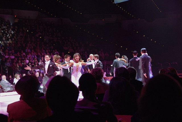 Constants gather on stage to say goodbye to the pair who got eliminated.
Photo credit: Flickr.com
Photo by: Corey Ann