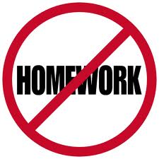 Too much homework can rot brain