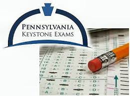 The Keystones are standardized tests. Students must pass them in order to graduate. 