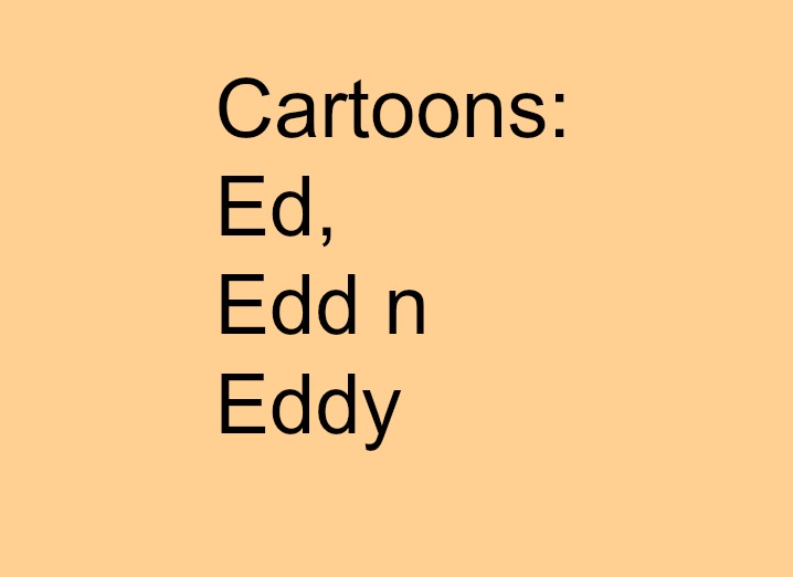 This weeks throwback is Ed, Edd n Eddy! Photo by Lynsey Davis. 