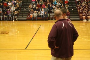 Maroon teams dominate court