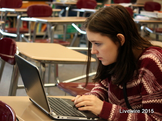 Newspaper students work to keep school informed – Livewire