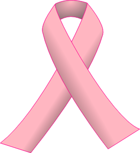 The pink ribbon represents breast cancer. 

Photo courtesy of J_alves on common creative images