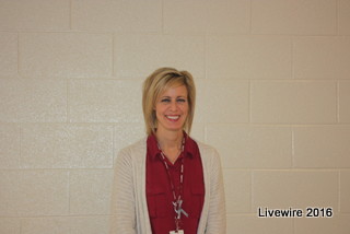 Mrs. Palfey the seventh grade health teacher is always smiling and prepared and ready to take on the day. 
Photo By: Gracie Shaffer