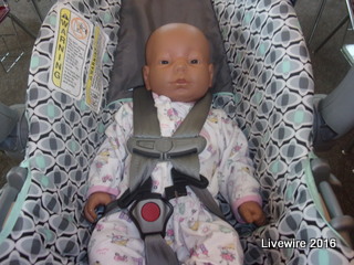  In this elective which is the second portion of FCS you take home a robotic baby to symbolize difficulties with teen pregnancies. They have cried and needed burped,changed, and fed all like a real live baby. 