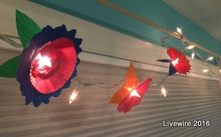 DIY: Cupcake Flower Lights