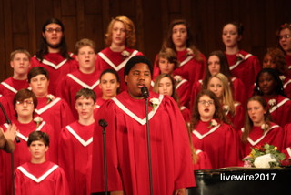 School choir performs spring concert