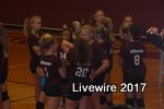 Jr. Lady Spikers first volleyball game