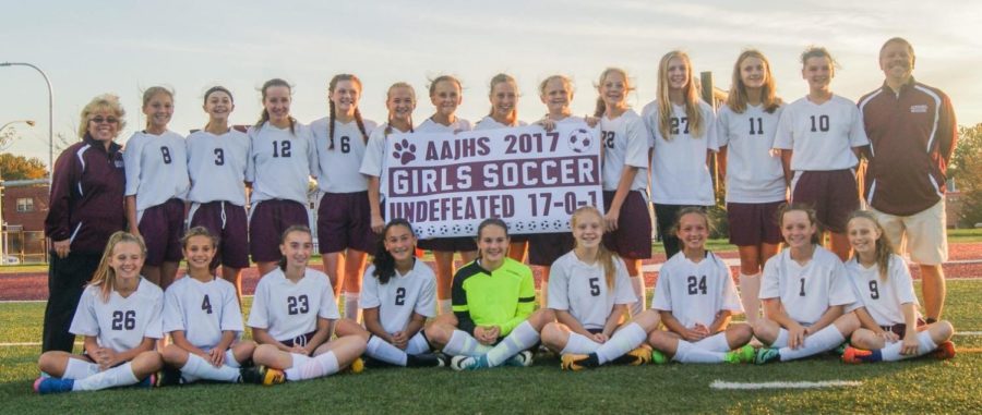 Girls soccer remains undefeated