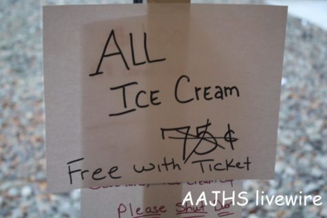 Ninth grade ice cream party and ninth grade maroon basketball game