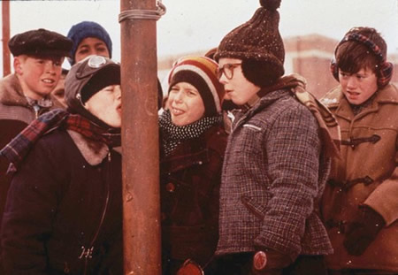 Based on the humorous writings of author Jean Shepherd, this beloved holiday movie follows the wintry exploits of youngster Ralphie Parker who spends most of his time dodging a bully and dreaming of his ideal Christmas gift.