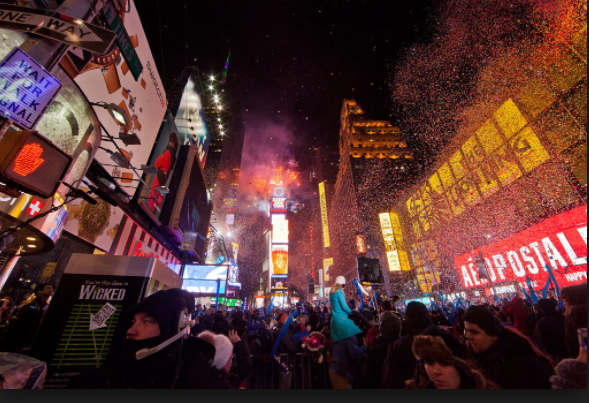New years eve in NYC 