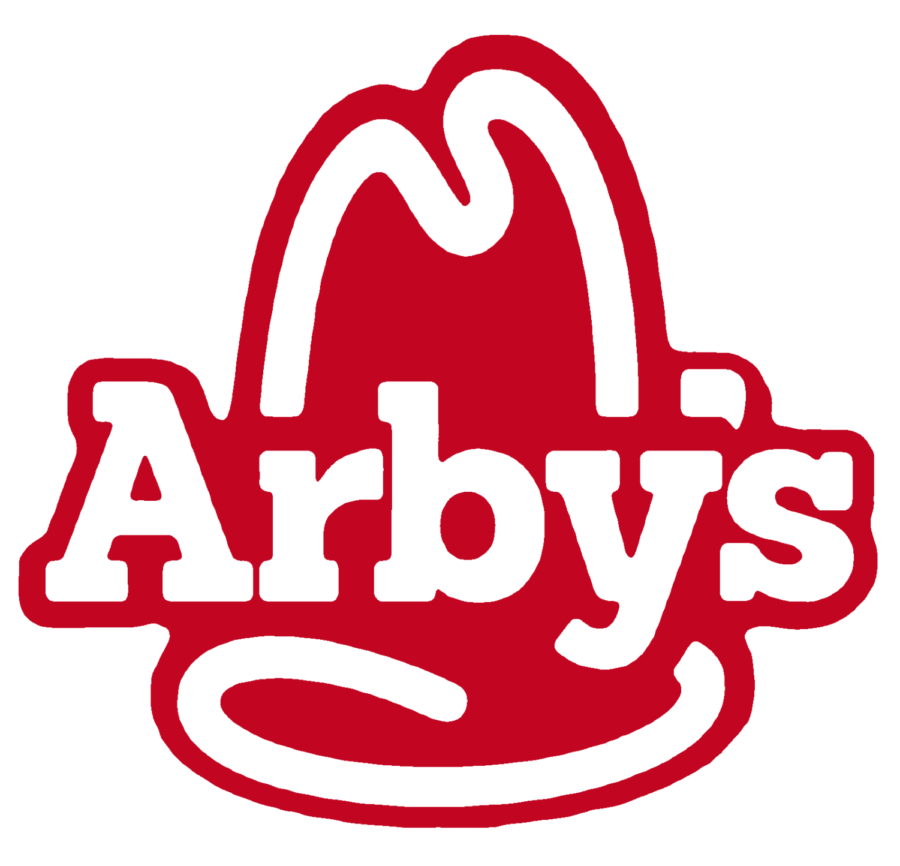 We have the meats.
Arbys logo is a picture of a giant cowboy hat.
http://logos.wikia.com/wiki/File:Arby%27s_new_logo_2013.png