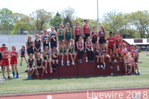 We placed! The Altoona girls 4x8 rushed at their meet. The girls won and got third place.