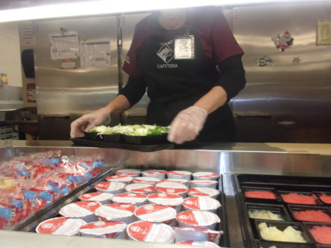 Lunch ladies in action!