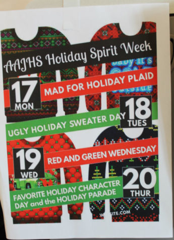 Christmas spirit week- coming faster than snow