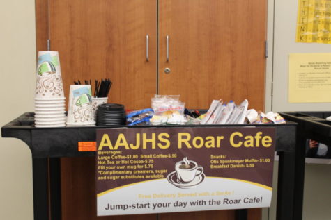 Coffee cart jump starts teachers’ days