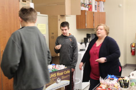 Coffee cart jump starts teachers’ days