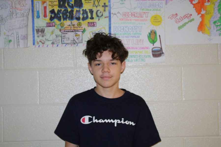 No. My electives are careers and gym, but I am excited to do more
sports, eighth grader Gabe Harshbarger.