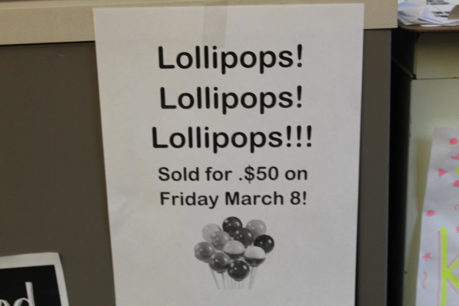 Student+council+held+a+lollipop+sale+for+50+cents+a+lollipop.