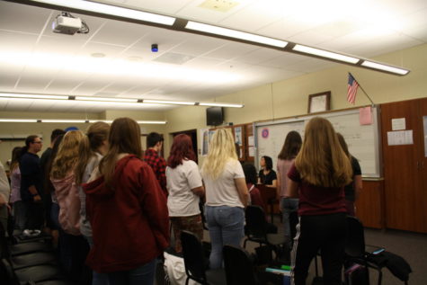 Students sing their way to upcoming chorus concert