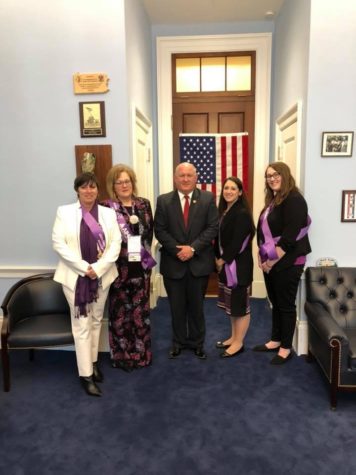Pfiester attends national advocacy event for Alzheimer’s Association