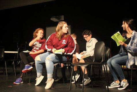 Fall play scares students silly