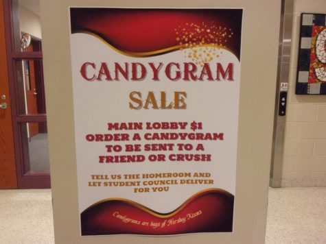 News Brief: Buy candy grams in main lobby