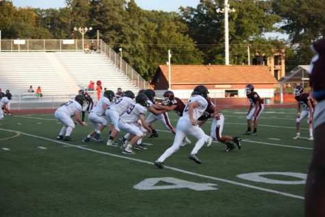 On Aug. 31 the football team prepared for their first game against Hollidaysburg. The boys won their game 14-0.