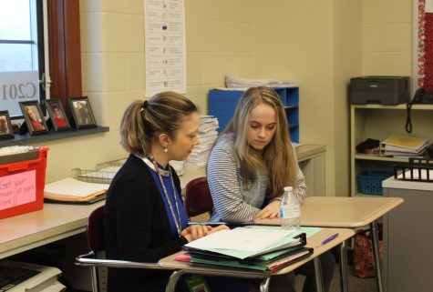 Students tackle scheduling for coming year