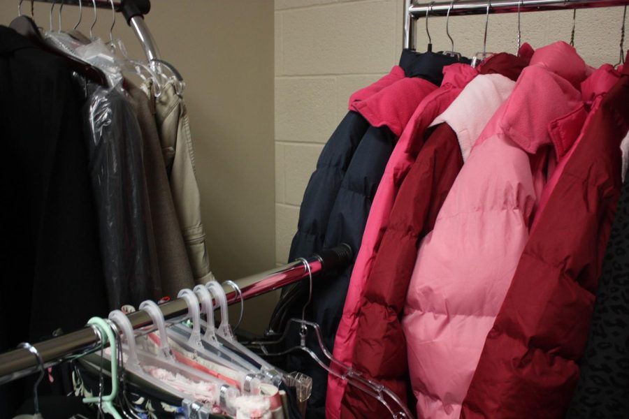 Assorted winter coats. Very useful in 30 degree weather.