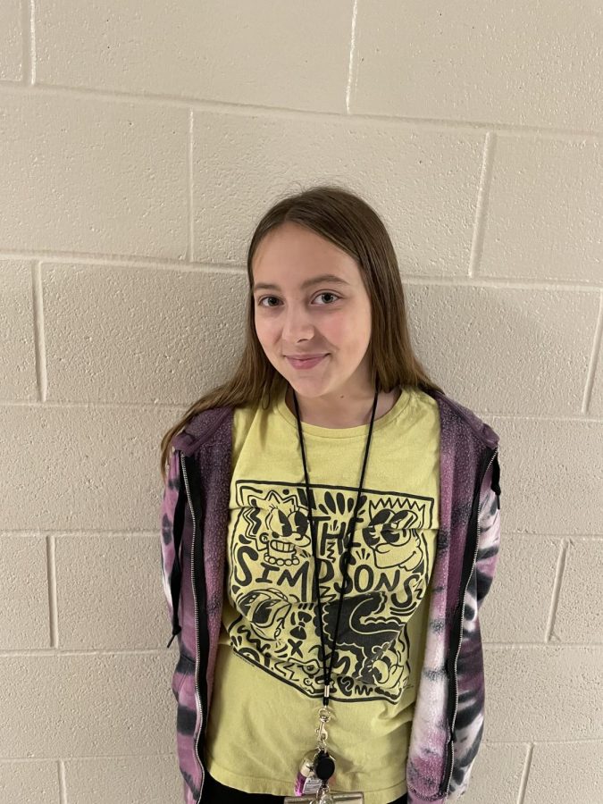 I like basketball because its my favorite sport, I like going to football games because of the band though, said seventh grader Haleigh Martyak