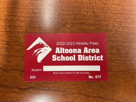 Lets go, sports! This is the athletic pass admission card that can get students into sporting events for free. This card is good for the 2022-2023 school year.