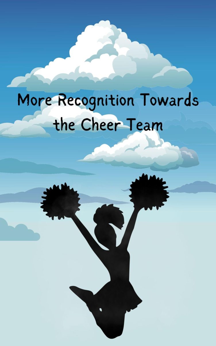 Go team! Our cheer leading squad puts lots of hard work into their sport. Yet, majority of the girls on the team feel that their work isnt appreciated enough
