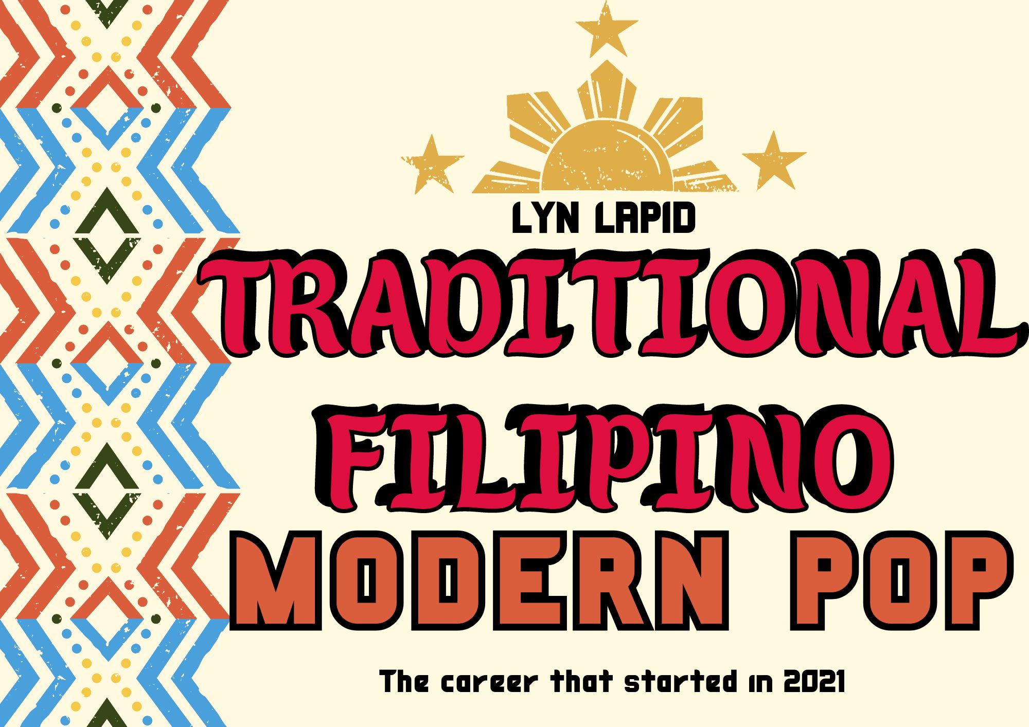Lyn Lapid is an artist who appeared in 2020. She uses mixed genres of traditional Filipino and modern pop.
