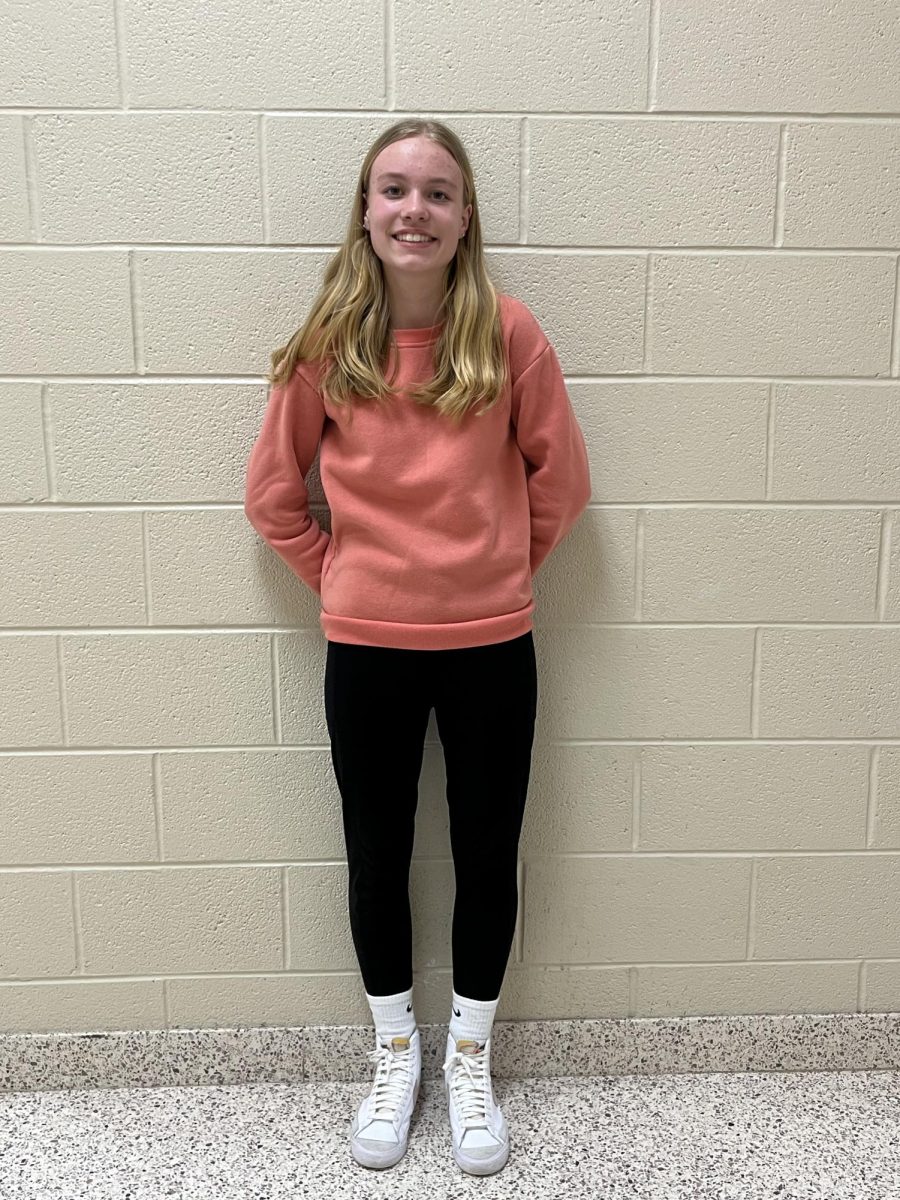 Eighth grader Abigail Grimminger said,I would say to go ice skating because it is very fun and I feel like Valentines day is a romantic holiday to do that.