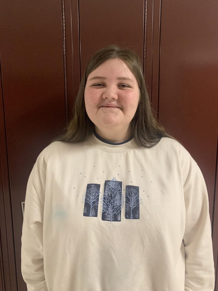 Eighth grader Mackenzie Dickson said, My favorite movie is Old School because there was an old man in the wrestling area and he fell into a pool.