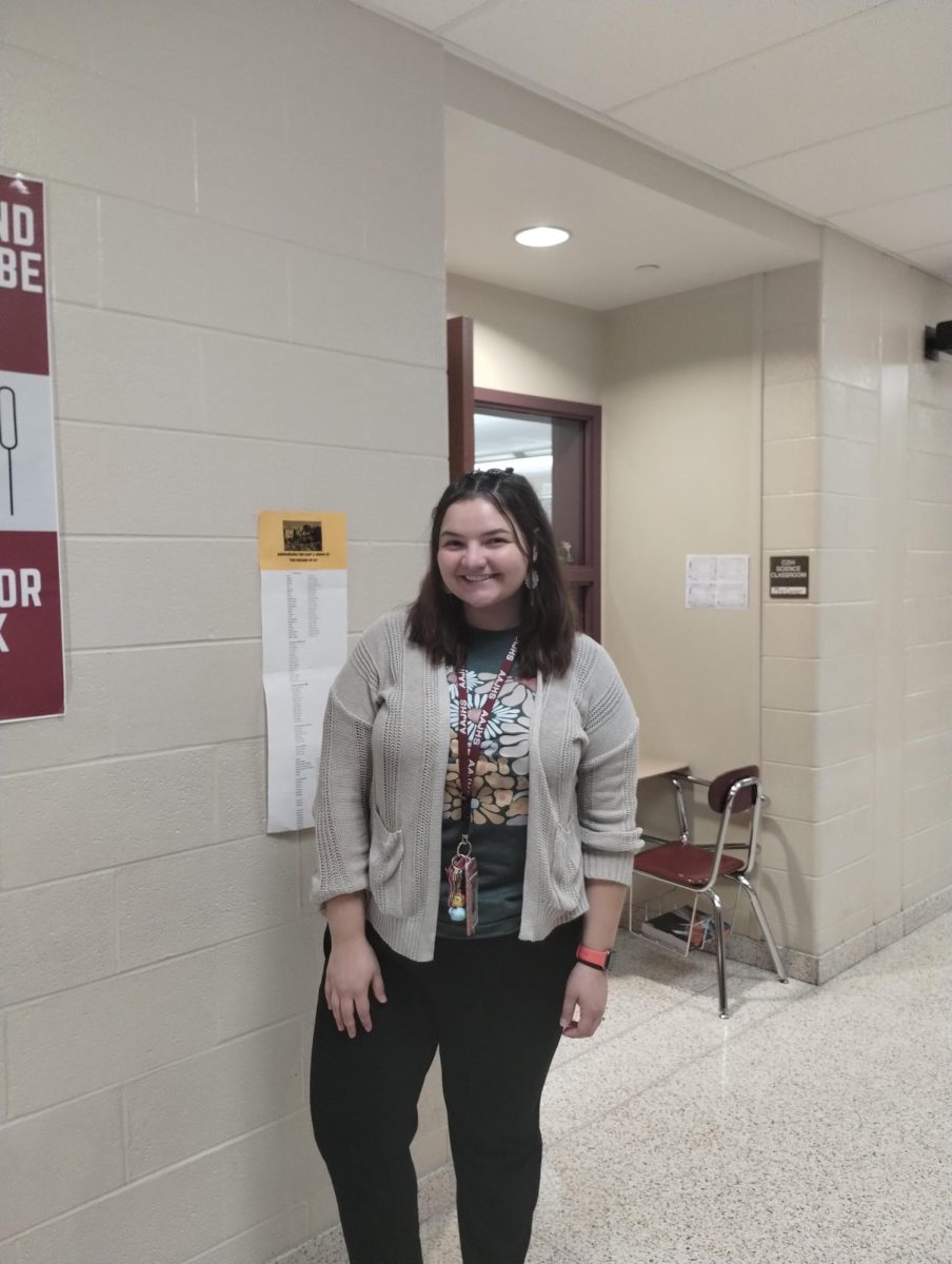 Eighth grade science teacher Ashley Cover said, "My favorite Halloween movie is 'Hocus Pocus' because it's super nostalgic. My sisters and I used to watch it every Halloween."
