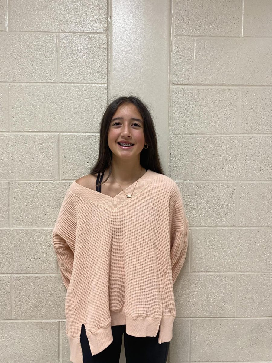 Eighth grader Mikayla Patterson said, "Mac and cheese because it is cheesy and delicious."
