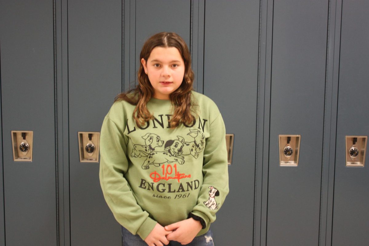 Sixth grader Jaelynn Tremmel said, "Probably snow riding. It's fun because you get to go down hills, and sometimes they're kinda bumpy."
