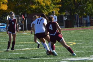 Eighth grader Natalie Bumbarger plays her 2nd season for the Altoona Lady lions. Bumbarger loves playing soccer. "I really enjoy playing soccer, but I do also really enjoy my off-season," said Bumbarger.