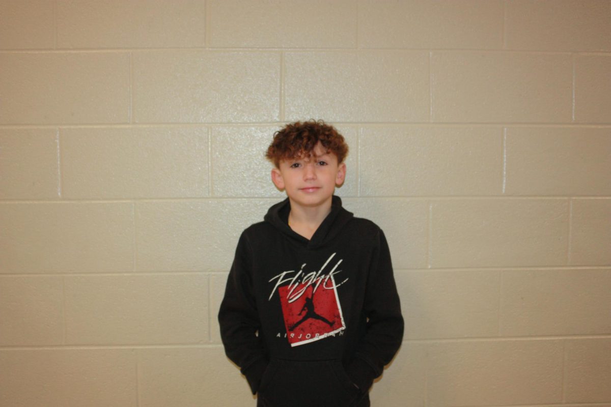 Sixth grader Brayden Kaack said, "Kendrick Lamar because he's doing the Super Bowl this year."