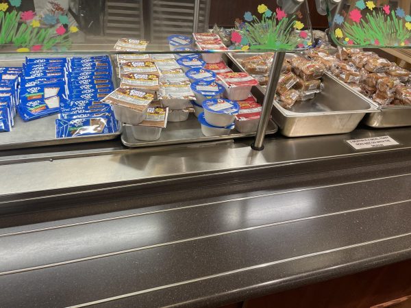 Yummy! Lots of cereal and baked goods. Usually, the main choice of people getting their breakfast. 