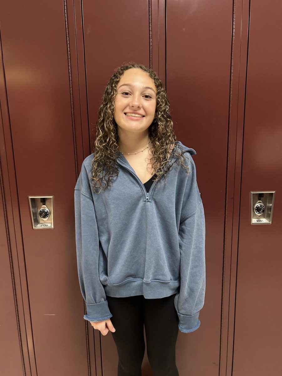 "I open my Easter basket," said eight grader Nina Dunio.