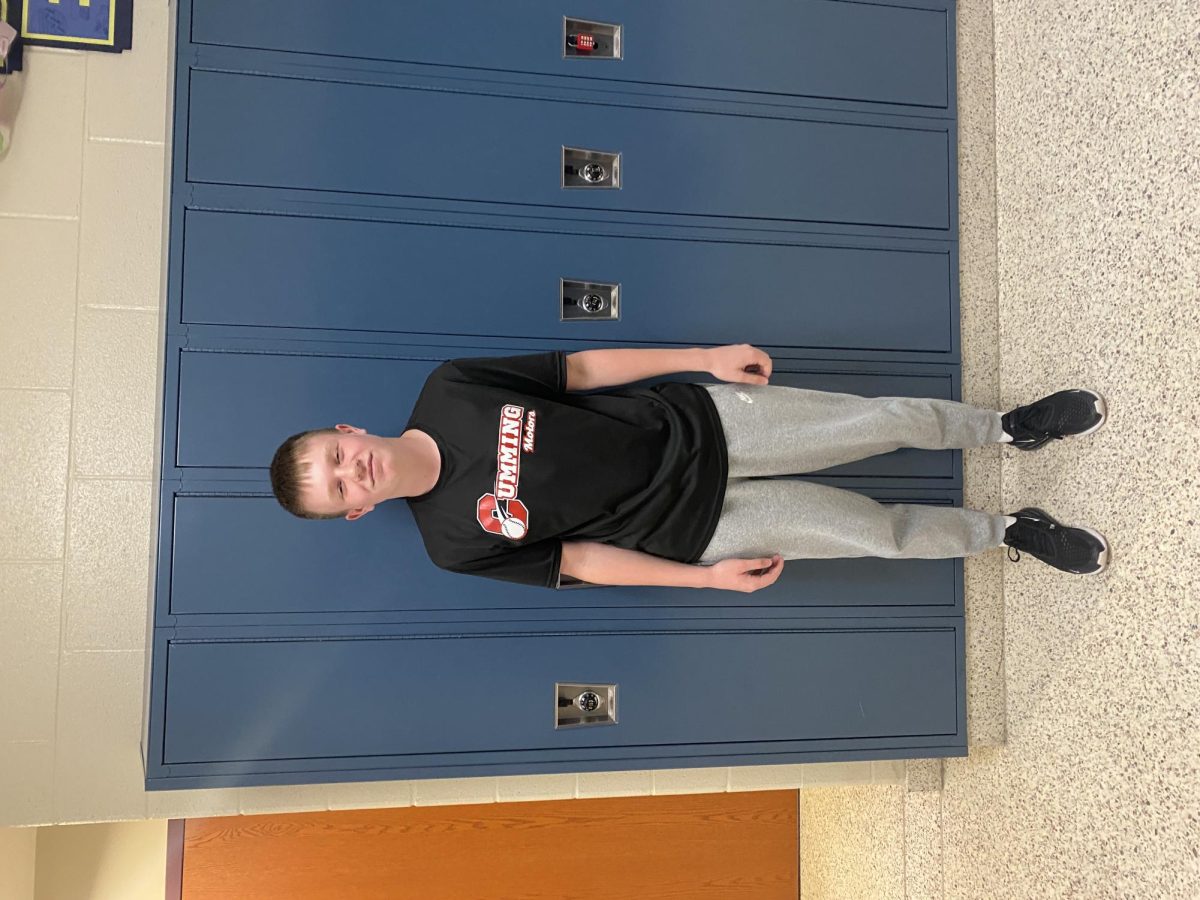 "The whole entire school," said eighth grader Liam Johnston.